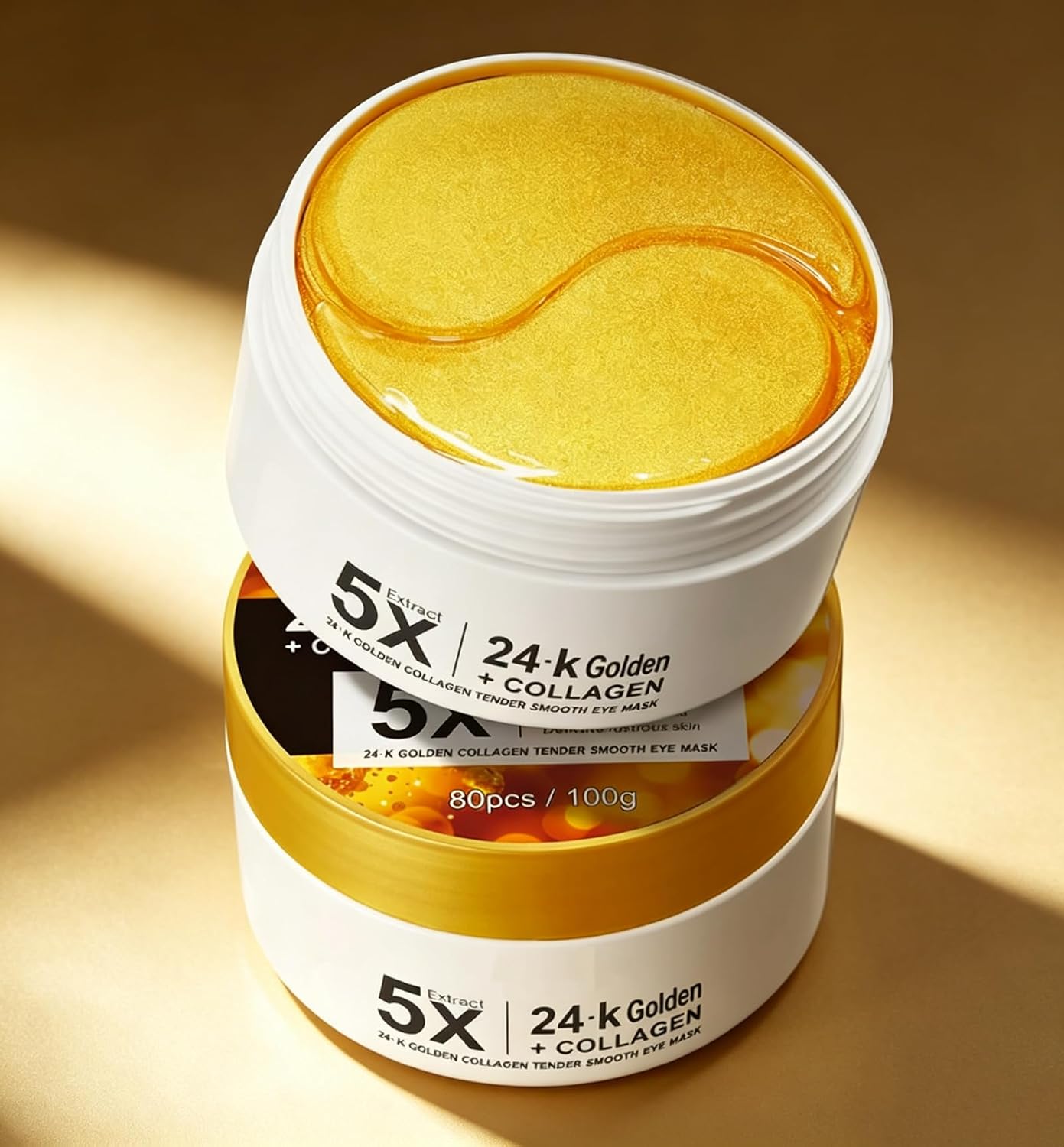Mascarilla de Ojos 24K Gold · Colágeno