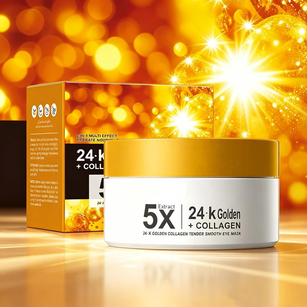 Mascarilla de Ojos 24K Gold · Colágeno
